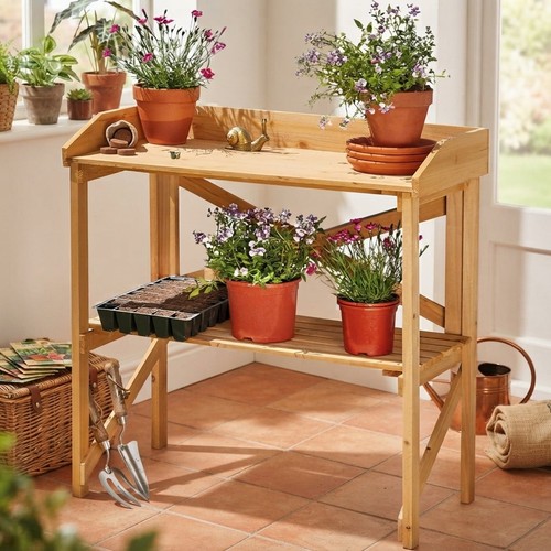 Elegant two tier wooden - two-tier,
