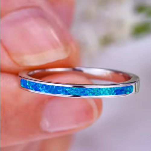 Sterling silver white fire - silver,