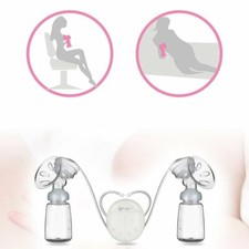New Automatic Electric Breast Pump Mute  Dual Breastpump Infant Feeder With USB