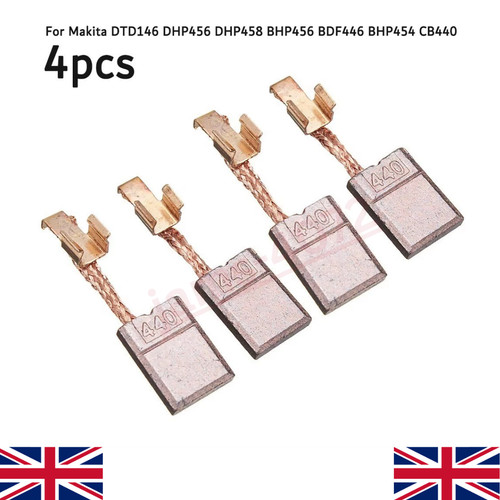 4pcs carbon brushes for - carbon, makita