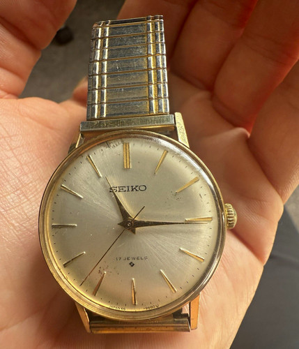 Seiko jewels manual wind - 17,