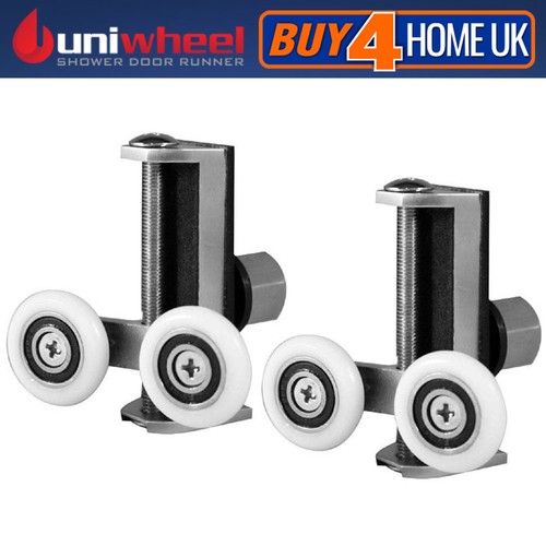 Uniwheel shower door - x2,