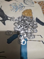 50 Silver Ring Pulls for Arts