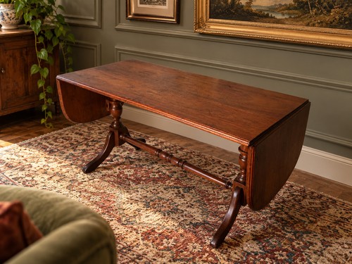 Vintage drop leaf coffee table - vintage,