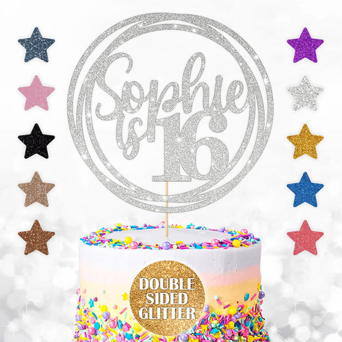 Personalised cake topper - personalised,