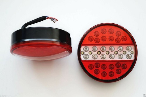 Led round rear lights - led, tail