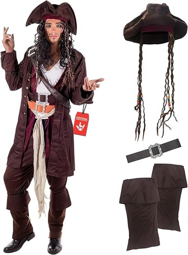 Men caribbean pirate captain - men`s,