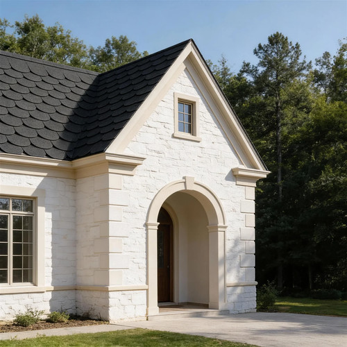 Asphalt shingles fish scale - asphalt,