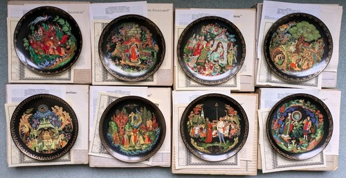 Vtg bradford exchange - bradford, set