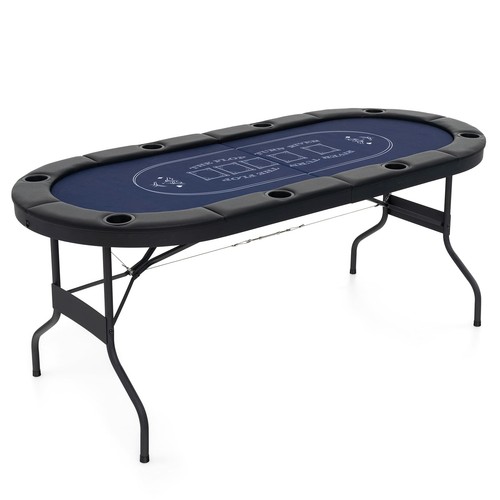 Foldable poker table for - table,