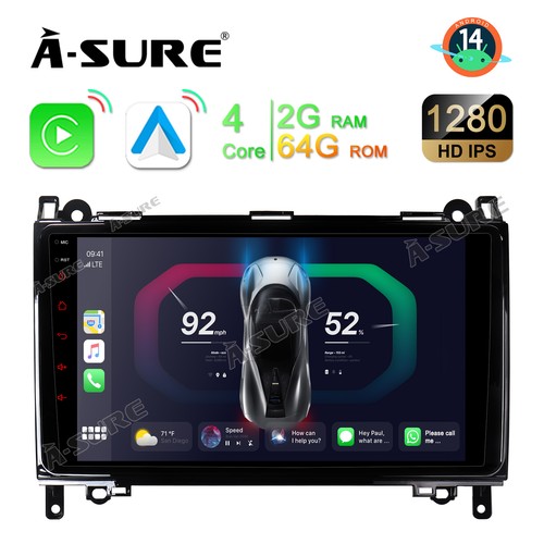 64gb android car stereo - 2+64gb,
