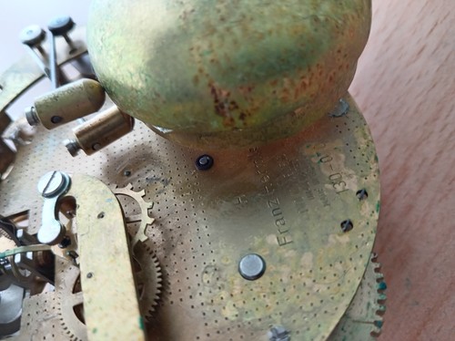 Franz hermle clock - hermle, movement