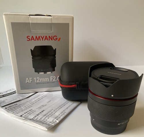 Samyang 12mm e mount - samyang, e-mount