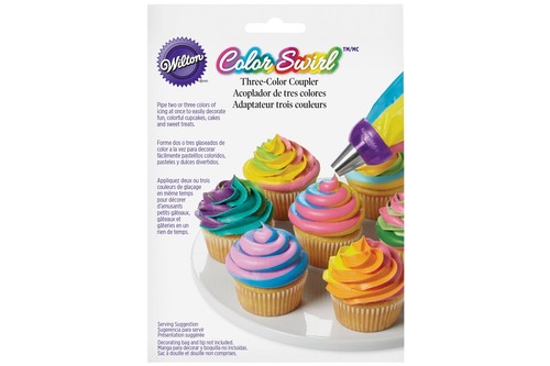 Cupcake nozzle colour swirl - ,