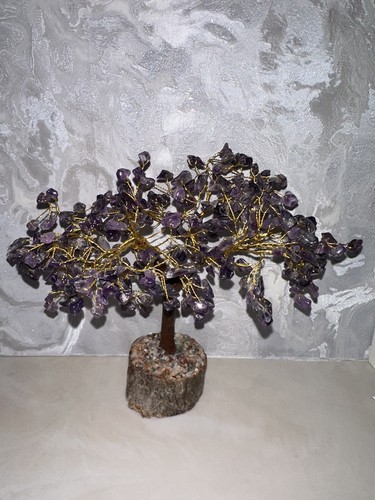 Amethyst tree life gemstone - life,