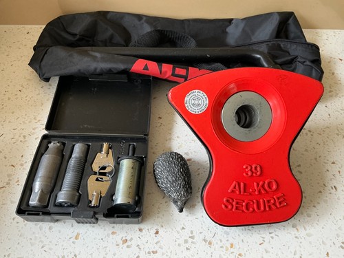 Alko caravan wheel lock kit - caravan,