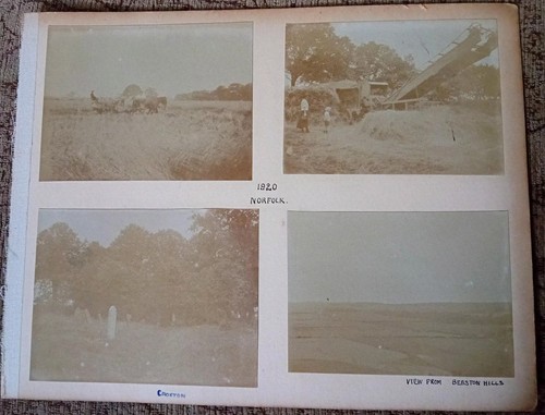 1920 norfolk threshing machine - 1920,