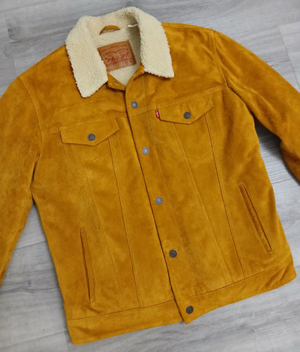 Levi trucker sherpa - levi's, camel