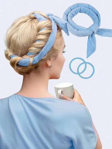 Heatless curling rod - curling, headband