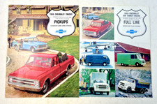 1968 Chevy Pickups Chassis-Cabs and Stakes & Job Tamer Trucks Full Line Brochure