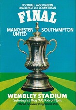 FA CUP FINAL PROGRAMME 1976