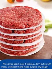 Round Parchment Paper Sheets Burger Machine, Non-Stick & Heat Resista