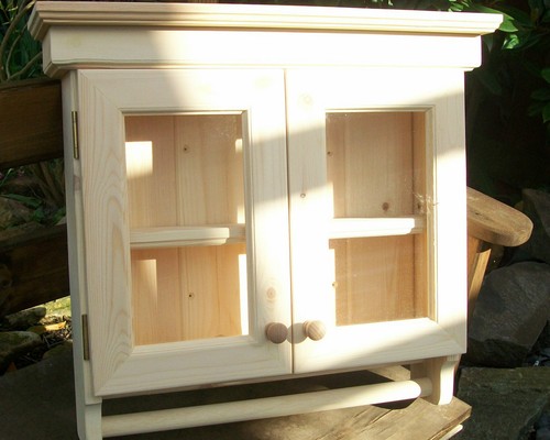 Small glazed wooden bathroom - small,
