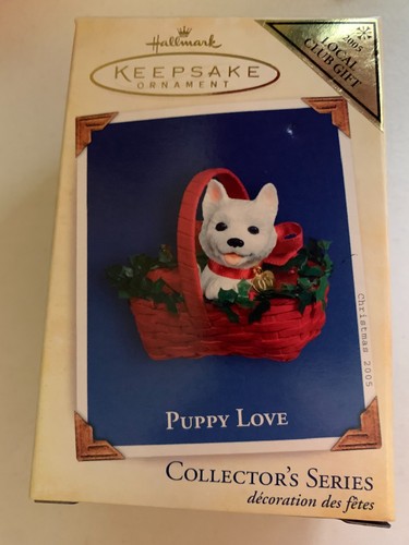 Hallmark keepsake puppy love - keepsake,