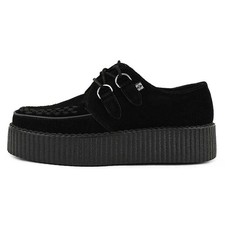 T.U.K. Viva High Creeper Black Suede