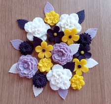 9 -PURPLE MIX  BOUQUET Edible