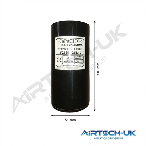Electric motor start - electric, capacitor