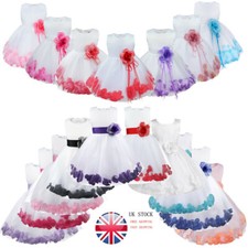 Kids Baby Flower Girls Dress