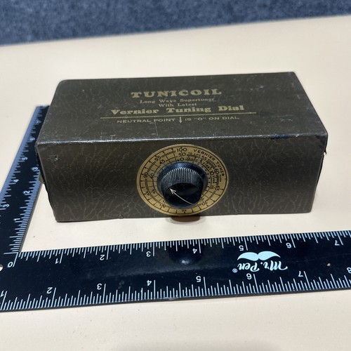 Radio tunicoil vernier tuning - tunicoil,