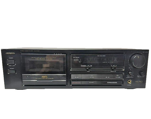 Aiwa f410 stereo cassette - ad-f410,