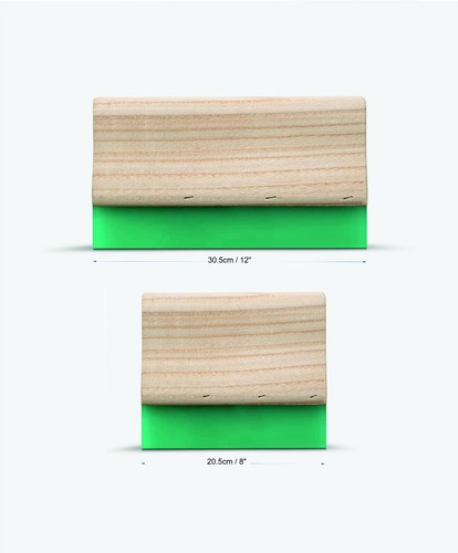 Wooden squeegee for - for, screen