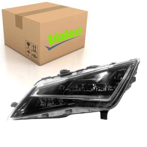 Leon front left headlight - leon, led