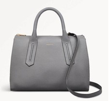 RADLEY GREY LEATHER HANDBAG