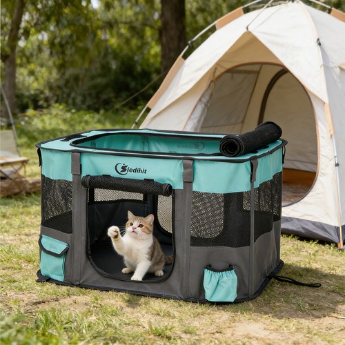 Folding pet playpen tent - pet,