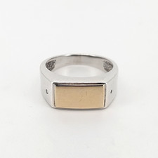 Vintage Silver Gold Plated