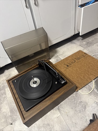 Bsr turntable record player - record,