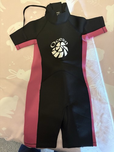 Ocean girls wetsuit large - ocean,