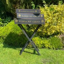 Set 3 Butlers Tray on stand