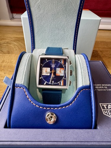 Tag heuer monaco gulf - tag, special