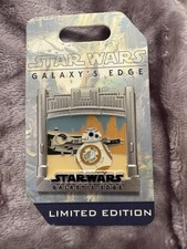 Disney Star Wars Pin Galaxy's Edge Countdown BB-8 Millenium Falcon LE 3500