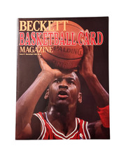 Beckett Basketball Card Magazine #1 Michael Jordan Cover March/April 1990