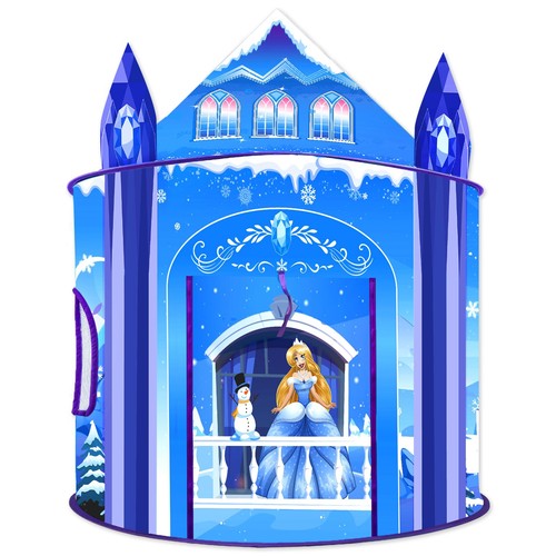 Princess play tent for girls - play,