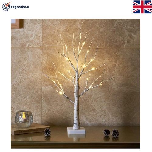 60cm white birch twig - white,