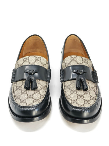 Gucci kaveh supreme - gg, leather