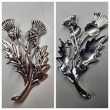 Scottish Thistle Metal BROOCH