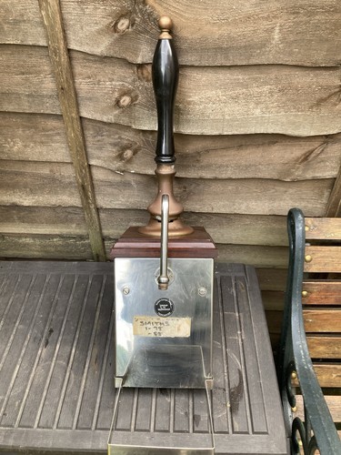 Vintage beer hand pump engine - hand,